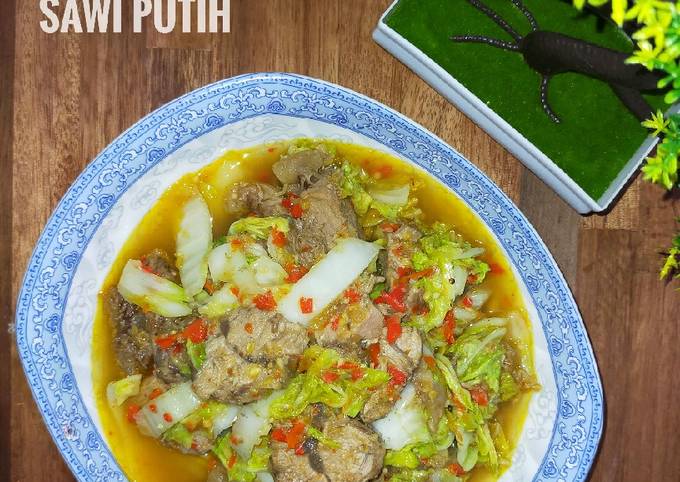 Resep Tumis Daging Rebus Dengan Sawi Putih Oleh Idha Fathah - Cookpad