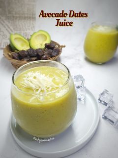 Foto resep Avocado Dates Juice