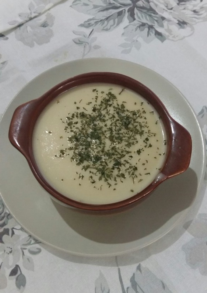 Una foto de Puré de puerros