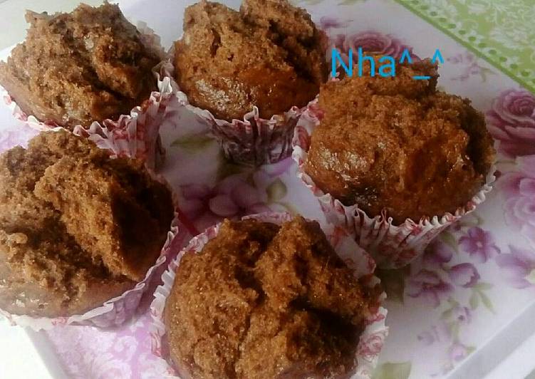 Bolu Kukus Pisang Coklat (Simple, Tanpa TELUR) 🍌