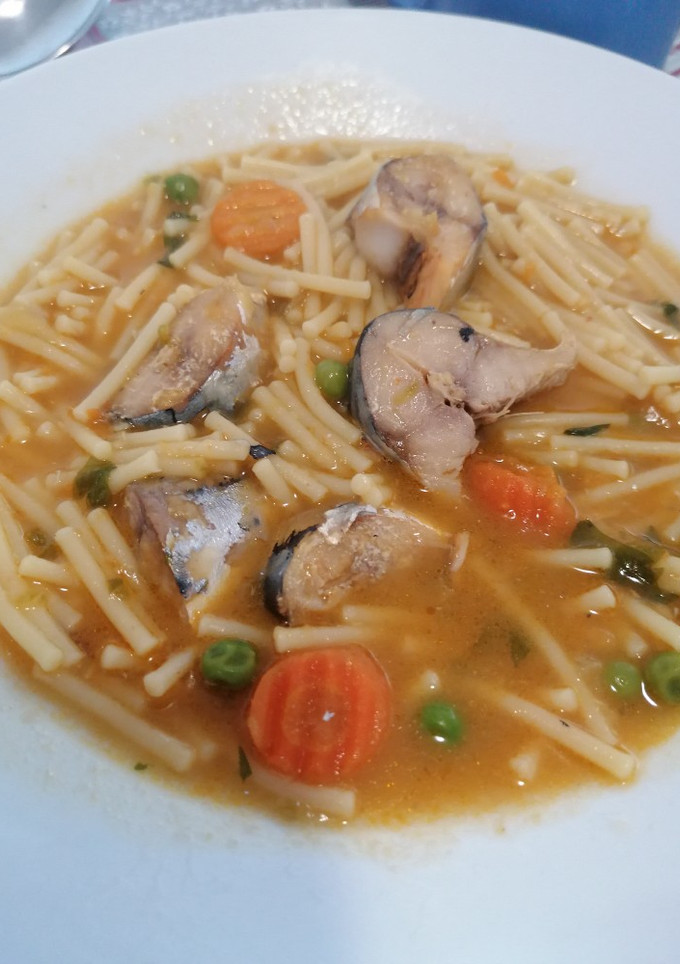 Una foto de 13.Cazuela de fideos con caballa