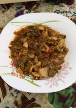 صورة لوصفة سلق بالدجاج طعم رائع جدا