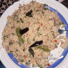 A picture of Vegetable Upma.