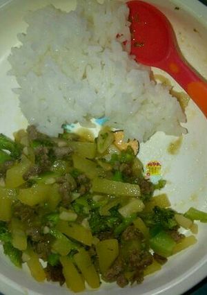 Foto resep Mpasi 1 tahun Tumis daging brokoli kentang
