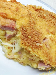 Foto di Il gâteau di patate piatto tipico della tradizione campana