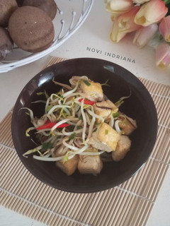 Foto resep Tumis Tauge Teri Tahu