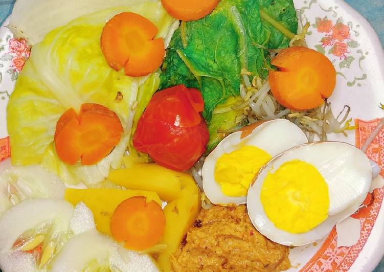 Bahan Gado² ala #diet_kenyang#BikinRamadanBerkesan#3 | Cara Buat Gado² ala #diet_kenyang#BikinRamadanBerkesan#3 Yang Paling Enak