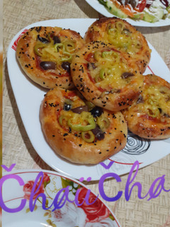 صورة لوصفة ميني بيتزا 🍕