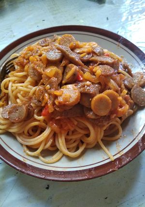 Foto resep Sapaghetti Saus Homemade Simpel