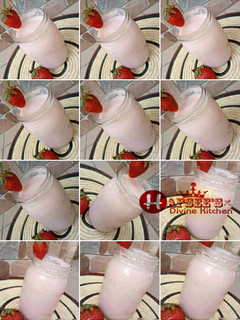 A picture of Strawberry smoothie.