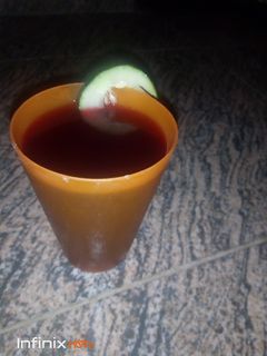 Zobo da cucumber ainihin hoton girkin