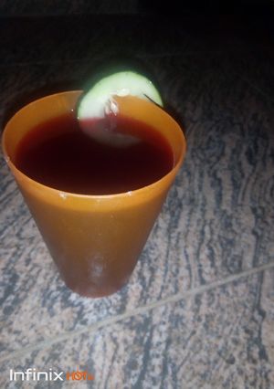 Zobo da cucumber ainihin hoton girkin
