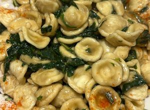 Foto di Orecchiette (Solari) con Garum Sociorum e Senape Selvatica Saltata