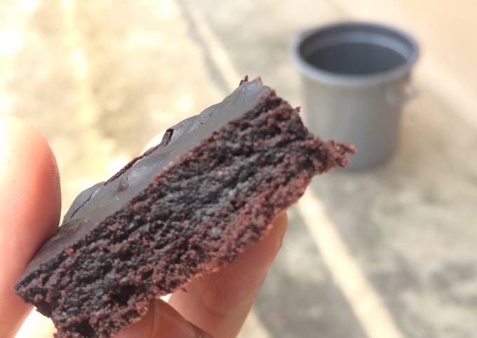 Resep Cake Coklat Simple No Oven No Mixer Eggless Pake Happycall Oleh Dina Cookpad