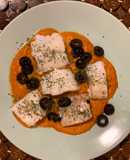 Bacalao con salsa de tomate con Thermomix