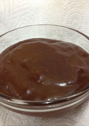 صورة لوصفة الشوكولا السائلة للتزيين 🍫