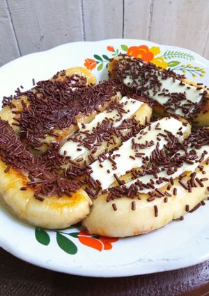 Foto resep Pisang panggang meses keju