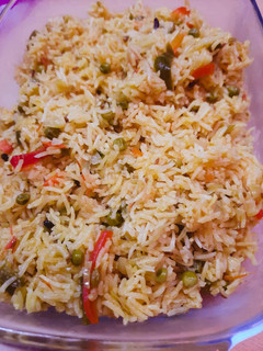 A picture of Vegetable Pulao.