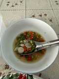 น้ำปลาพริก กระเทียมดอง