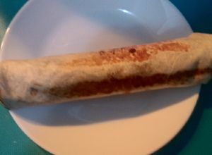 Una foto de Fajitas o Burritos de Plátano
