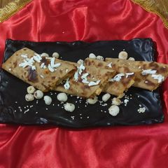 A picture of Veg paneer and cheese wraps.