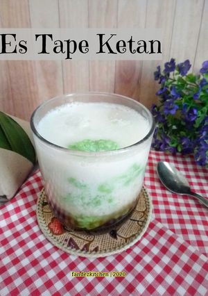Foto resep Es Tape Ketan