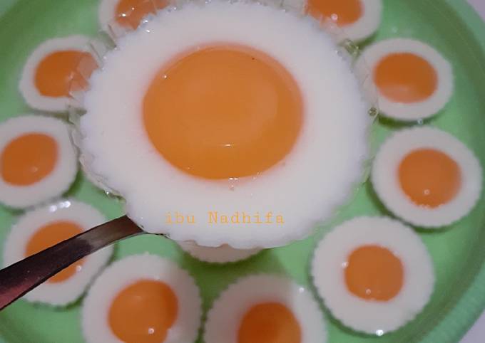 Pudding Telur Ceplok