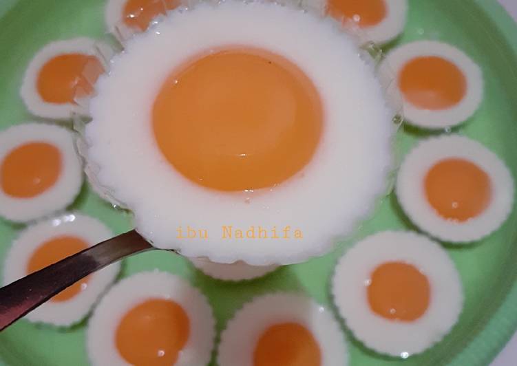 Resep Pudding Telur Ceplok Anti Gagal