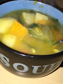 Una foto de Sopa de verduras