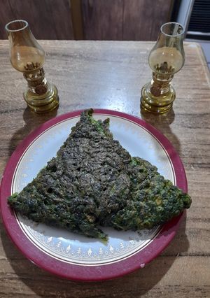 عکسی از دستور کوکو اسفناج