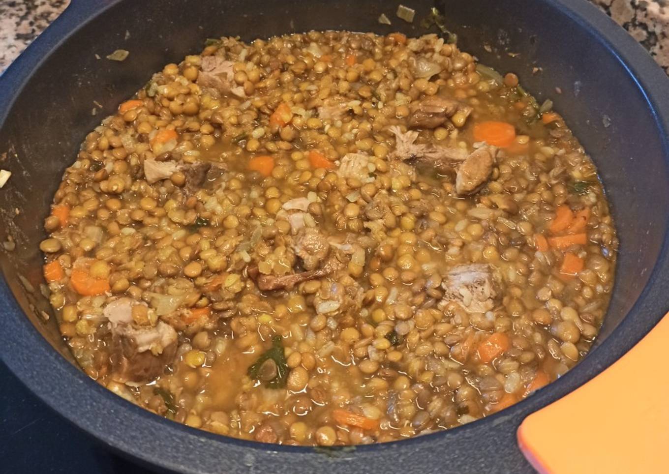 Lentejas ligeras y sencillas