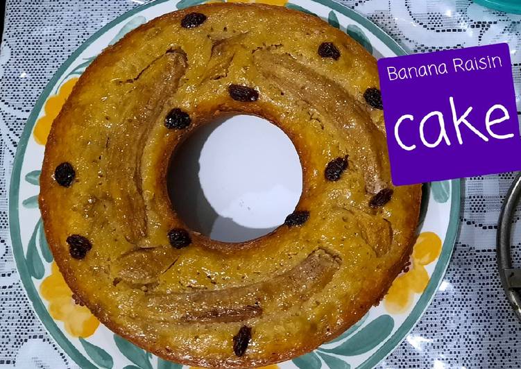 Banana Raisin Cake (tanpa mixer) 🥰