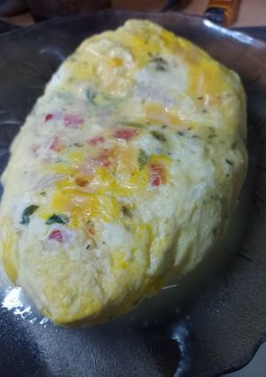 Una foto de Omelette en bolsa 🥚🧀