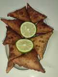 Ndengu (green grams) & butternut Samosa
