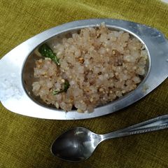 A picture of Sabudana khichdi.