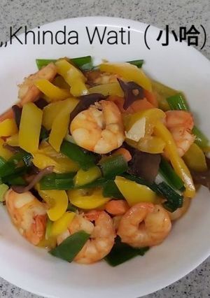 Foto resep Tumis udang