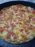 Tarta de jamón a los 4 quesos (para 2 tartas)