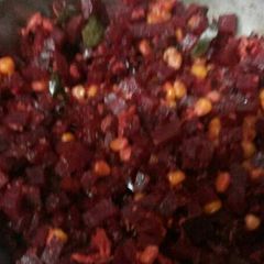 Beetroot corn palyam A picture of Beetroot corn palyam.