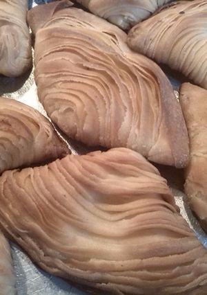 Una foto de Sfogliatella típica factura Italiana