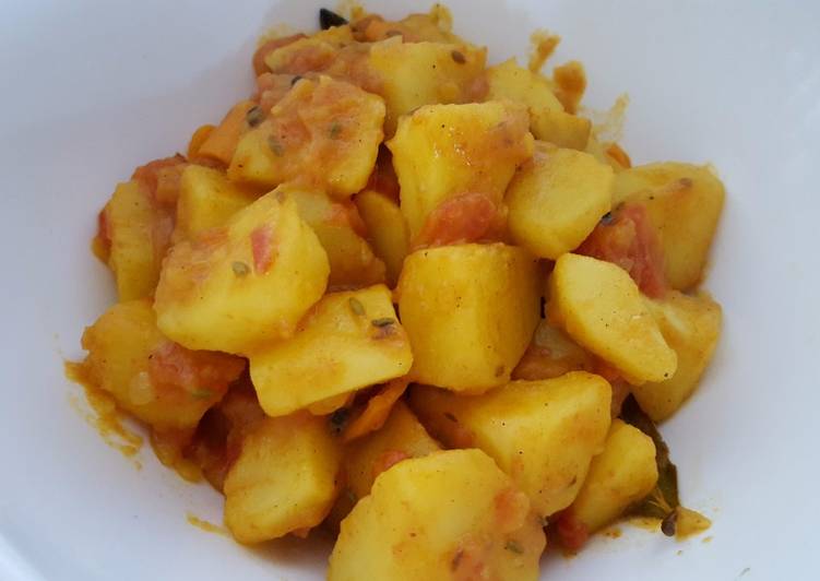 Simple Way to Make Speedy Dry potato curry