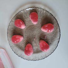 A picture of Vegetarian Sakura Jelly! :).