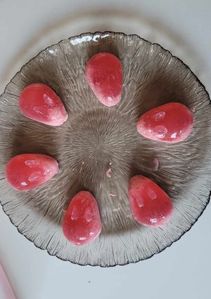 A picture of Vegetarian Sakura Jelly! :).