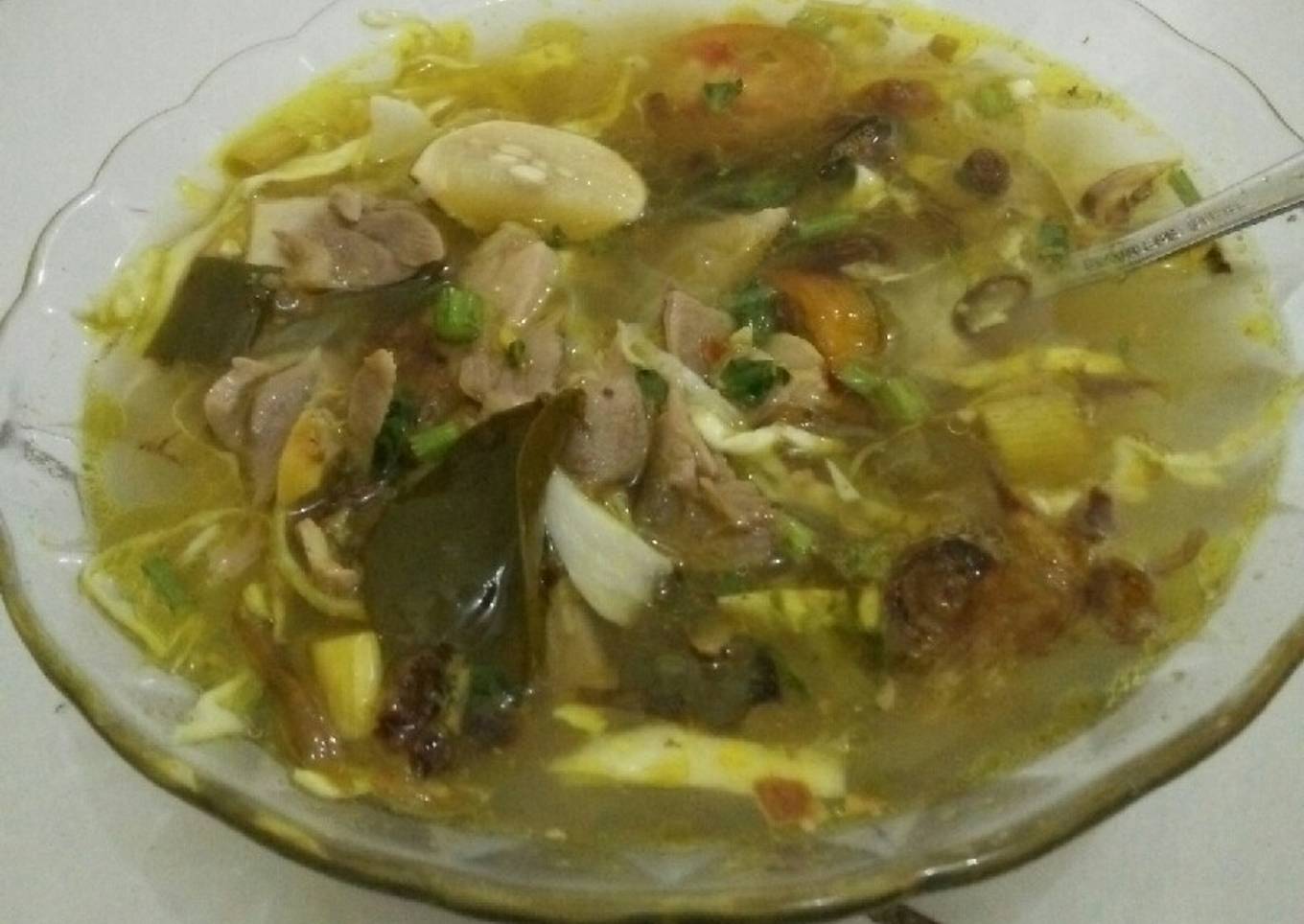 Soto daging dan ayam