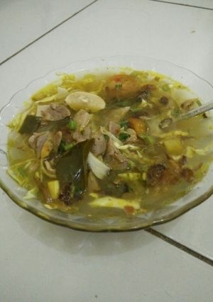 Foto resep Soto daging dan ayam