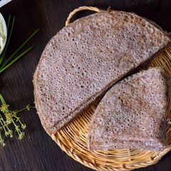 A picture of Healthy “Brown” Neer Dosa:.