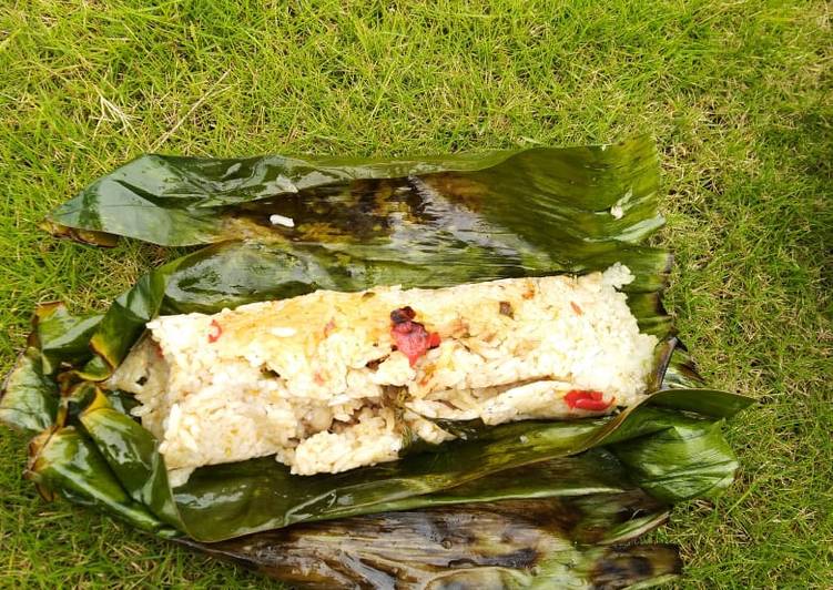 Resep Nasi goreng bakar simple ala-ala mama raka, Bisa Manjain Lidah