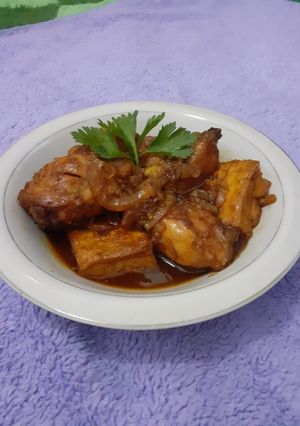Foto resep Ayam tahu kecap