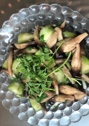 Hình của món Nấm mối đen.