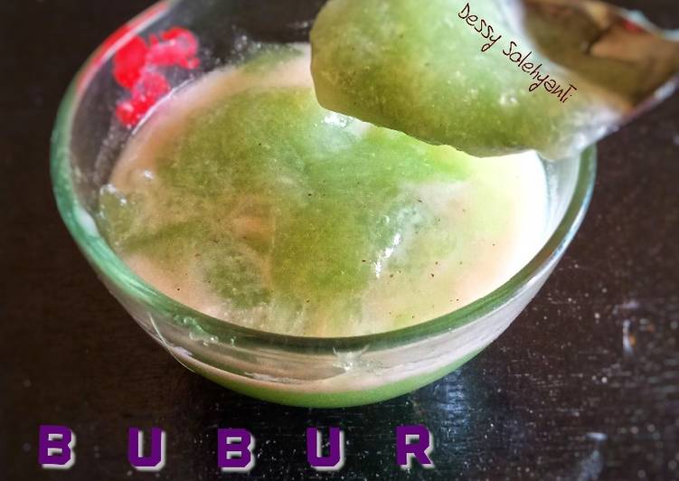 Anti Ribet, Buat Bubur Singkong Pandan Praktis