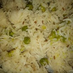 A picture of Peas rice.